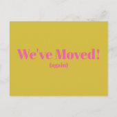 Moderne wir haben neue Zuhause-Moving-Technologie  Postkarte (Vorderseite)