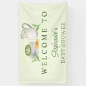 Moderne wir Liebe Sie so Matcha Green Tea Baby Dus Banner (Vertikal)