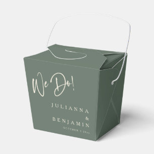 Moderne Wir machen elegante benutzerdefinierte Hoc Geschenkschachtel