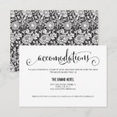 Moderne wir machen Script Hochzeitsreisekarte Begleitkarte (Vorne/Hinten)