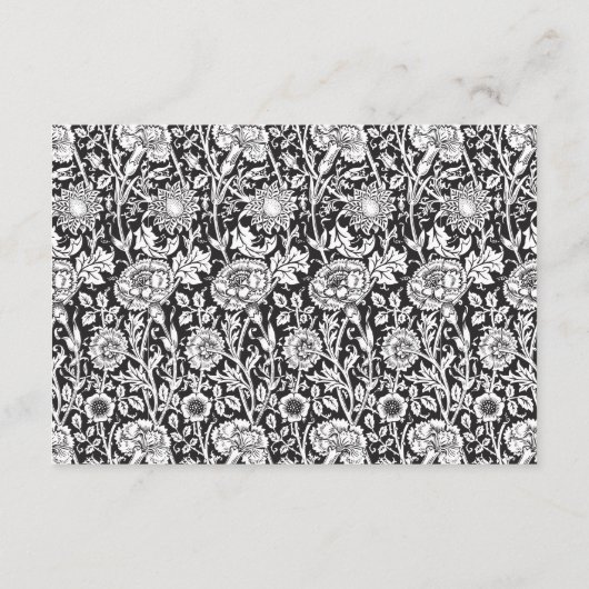 Moderne wir machen Script Wedding Registry Card Begleitkarte (Rückseite)