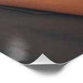 Moderne Wir sind Verlobte Overlap Foto Script Will Poster (Ecke)