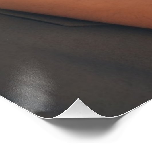 Moderne Wir sind Verlobte Overlap Foto Script Will Poster (Ecke)