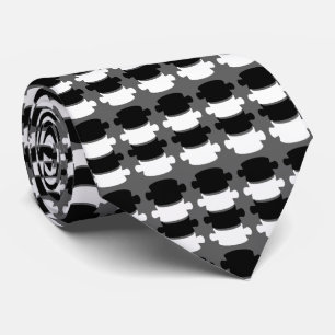 Moderne Wirbel-Logo-Chiropraktor-Hals-Krawatte Krawatte