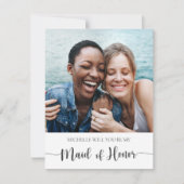 Moderne wirst du meine Trauzeugin Eukalyptus sein (Vorderseite)