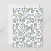 Moderne wirst du meine Trauzeugin Eukalyptus sein (Rückseite)