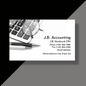 Moderne Wirtschaftsprüfer - Einzigartige Visitenka Visitenkarte