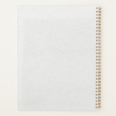 Moderne Woche/Jahr Planer (Rückseite)