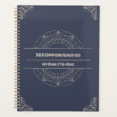 Moderne Woche/Jahr Planer (Vorderseite)