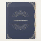 Moderne Woche/Jahr Planer (Rückseite)