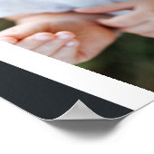 Moderne Wohngestaltung aus schwarzem Multi-Foto Poster (Ecke)