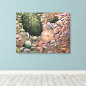 Moderne Wohngestaltung Leinwanddruck (Insitu (Holzboden))