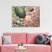 Moderne Wohngestaltung Leinwanddruck (Insitu (Wohnzimmer))