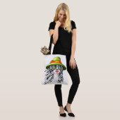 Moderne Woman Tote Tag Tasche (Am Model)