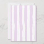 Moderne Woodland Animals Kinderdusche Einladung (Rückseite)