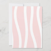 Moderne Woodland Animals Kinderdusche Einladung (Rückseite)