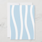 Moderne Woodland Animals Kinderdusche Einladung (Rückseite)