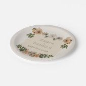 Moderne Woodland Babydusche Teller (Schrägansicht)