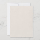 Moderne Woodland Virtual Baby Dusche Einladung (Rückseite)