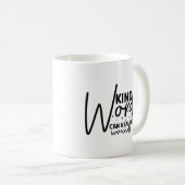 Moderne Worte können heilen Kaffeetasse (VorderseiteRechts)