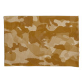 Moderne Wüsten-Erdtön-Tarnmuster Kissenbezug (Vorderseite-Links)