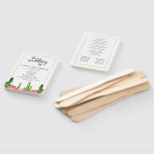 Moderne Wüstenkaktus, Sukkulent und floral Fächer (Non-assembled)