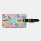 Moderne Wüstenlandschaft Mitte des Jahrhunderts -  Gepäckanhänger (Vorderseite horizontal)