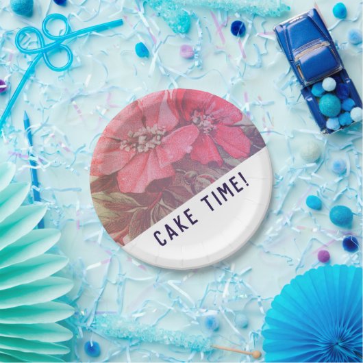 Moderne Wüstenwüste der Rose - Teller (Party)