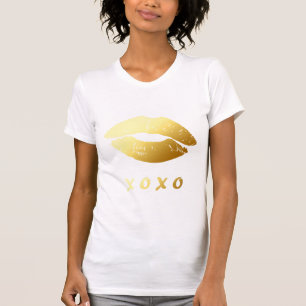 Moderne XOXO Umarmungs-Küsse mit den noblen T-Shirt