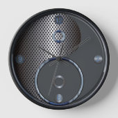Moderne Yin Yang Uhr (Vorderseite)