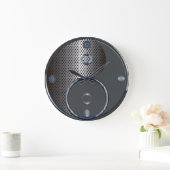 Moderne Yin Yang Wall Uhr (Zuhause)