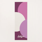 Moderne Yogamatine Yogamatte (Rückseite)