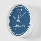 Moderne Zahnarztbüros Wartete Zimmeruhren Uhr (Winkel)