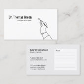 Moderne Zahnarztpraxis Erinnerung Terminkarte (Vorne/Hinten)