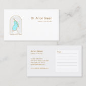 Moderne Zahnarztpraxis Erinnerung Terminkarte (Vorne/Hinten)