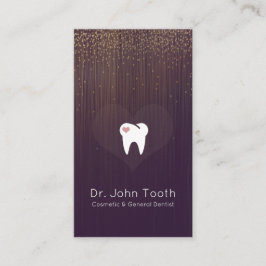 Moderne zahnmedizinische visitenkarte