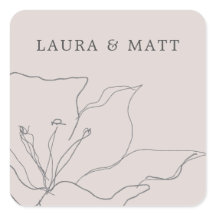 Moderne, zarte Rosa Blüte