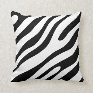 Moderne Zebradruck-Muster - personalisieren Sie Ih Kissen