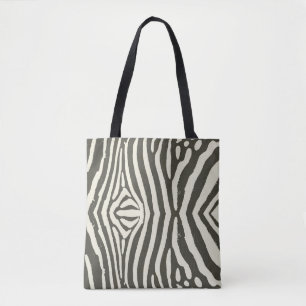 Moderne Zebrastreifen-Tierdruckmuster Tasche