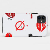 moderne zehn Gebote Case-Mate iPhone Hülle (Rückseite (Horizontal))