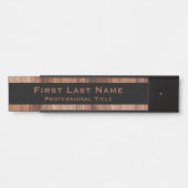 Moderne Zeichen für die Türsignatur von Holzkörner Türschild (Vorderseite )