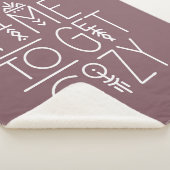 Moderne Zeit für gemütliche Gestaltung Sherpadecke (3/4)