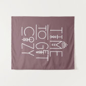 Moderne Zeit für gemütliche Gestaltung Wandteppich (Vorderseite (Horizontal))