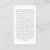 Moderne Zeit in unserer Herz-Gedenkkarte Telefonnummerkarte (Rückseite)