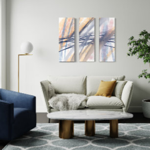 Moderne zeitgenössische abstrakte Kunst Leinwanddruck