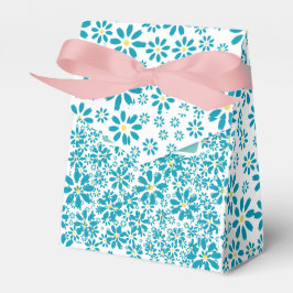 Moderne zeitgenössische Daisy-Blume Geschenkschachtel