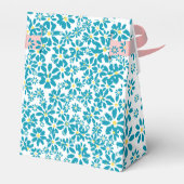 Moderne zeitgenössische Daisy-Blume Geschenkschachtel (Rückseite)