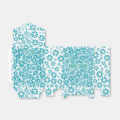 Moderne zeitgenössische Daisy-Blume Geschenkschachtel (Ungefaltet)