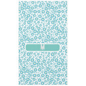 Moderne zeitgenössische Daisy-Blume Tischdecke (Vorderseite)