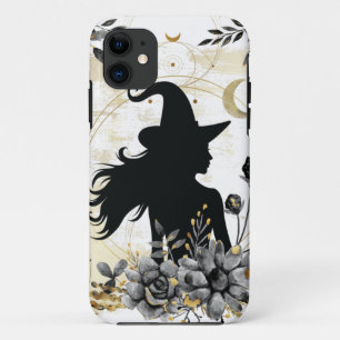 Moderne zeitgenössische Halloween-Hexe 3 Case-Mate iPhone Hülle
